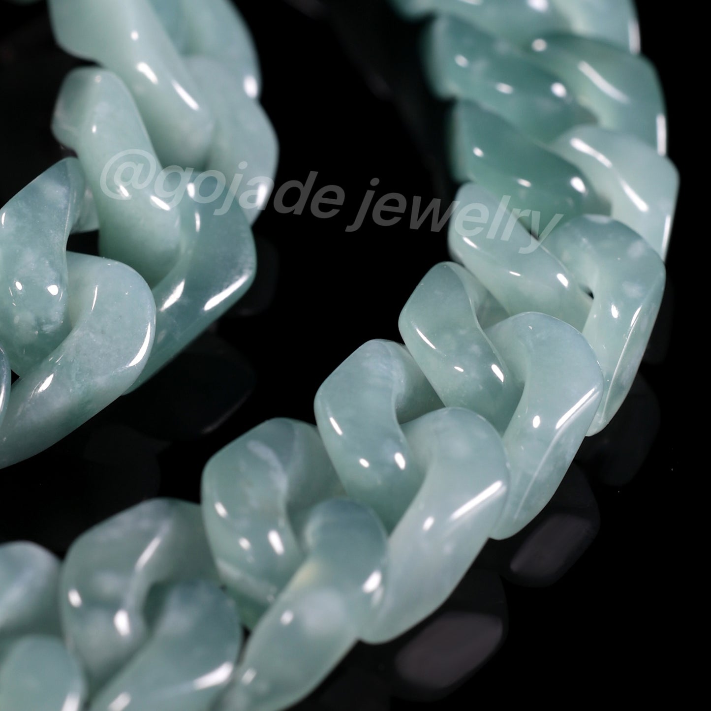 Cuban Bracelet Jadeite
