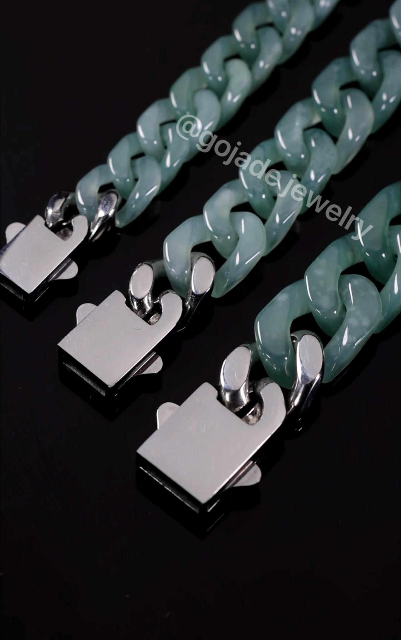 Cuban Bracelet Jadeite