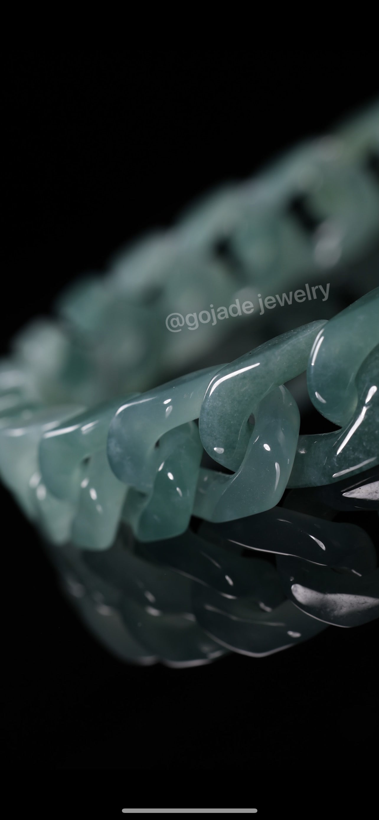 Cuban Bracelet Jadeite