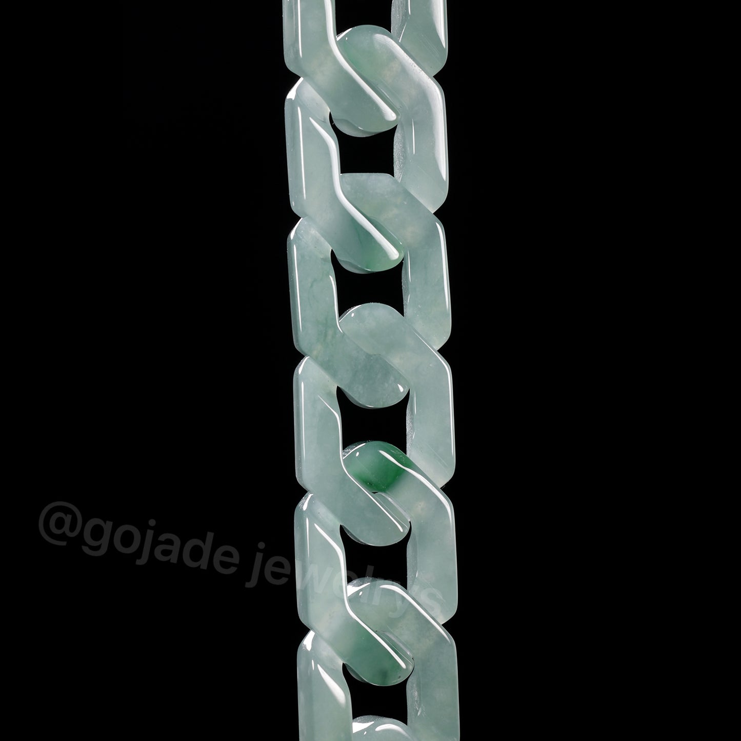 The Hip Hop Jade Bracelet (S925 Silver With Mozambique Diamonds)