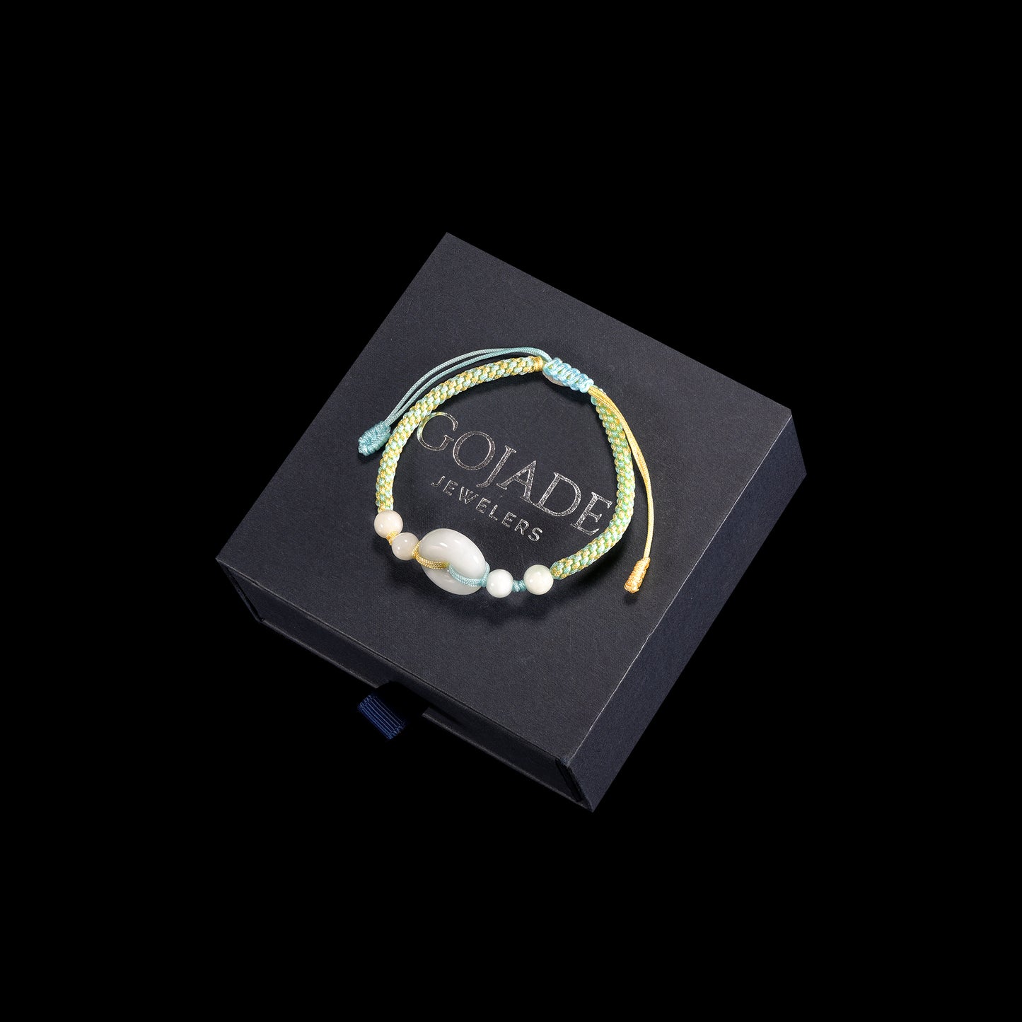 The Ping An Knot Bracelet 100% Natural Jade Jadeite With Certificated