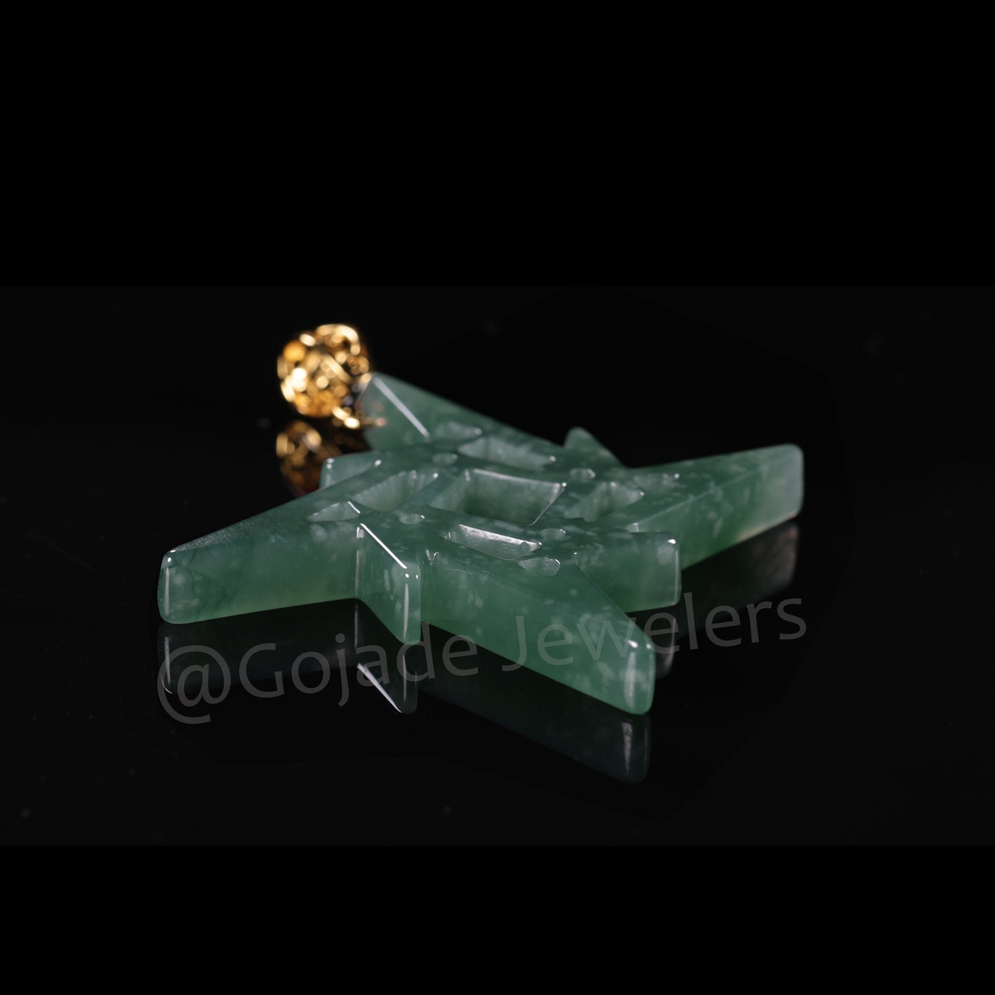 The Hip Hop Style Darts Jade Jadeite (S925 Silver Buckle)