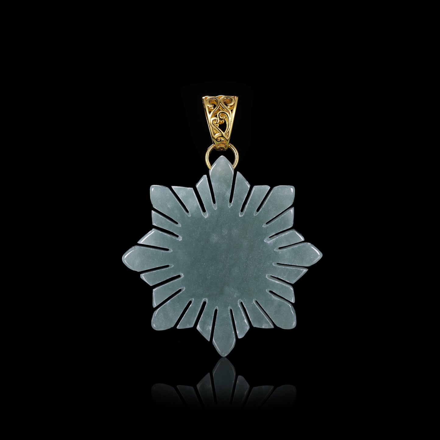 The Sun Jadeite (Gold plated buckle)