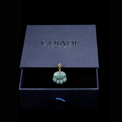 The Bear Head Jadeite 100% Natural Burma Jade Jadeite With Certificated (S925 Silver Buckle) a47