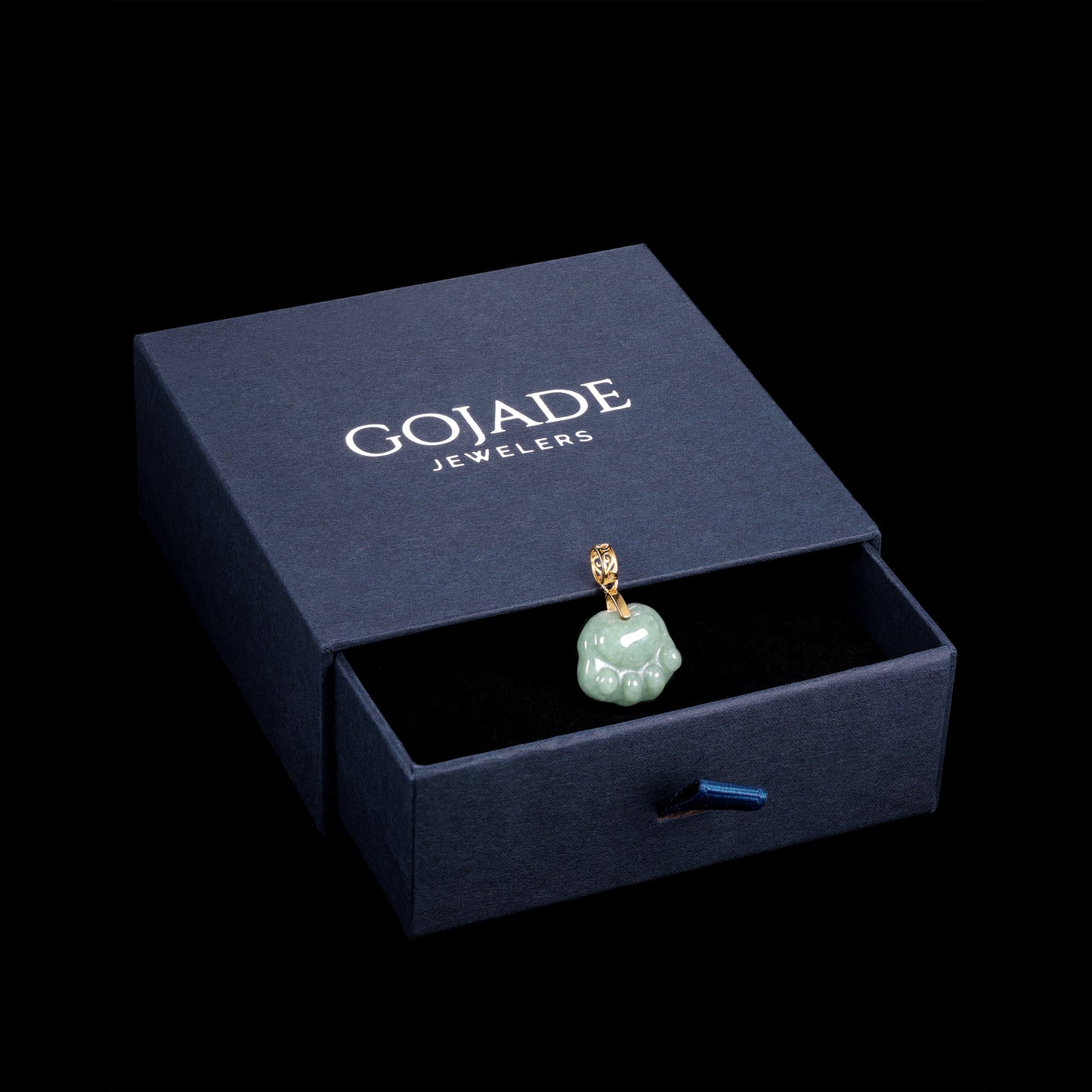 The Bear Head Jadeite 100% Natural Burma Jade Jadeite With Certificated (S925 Silver Buckle) a47