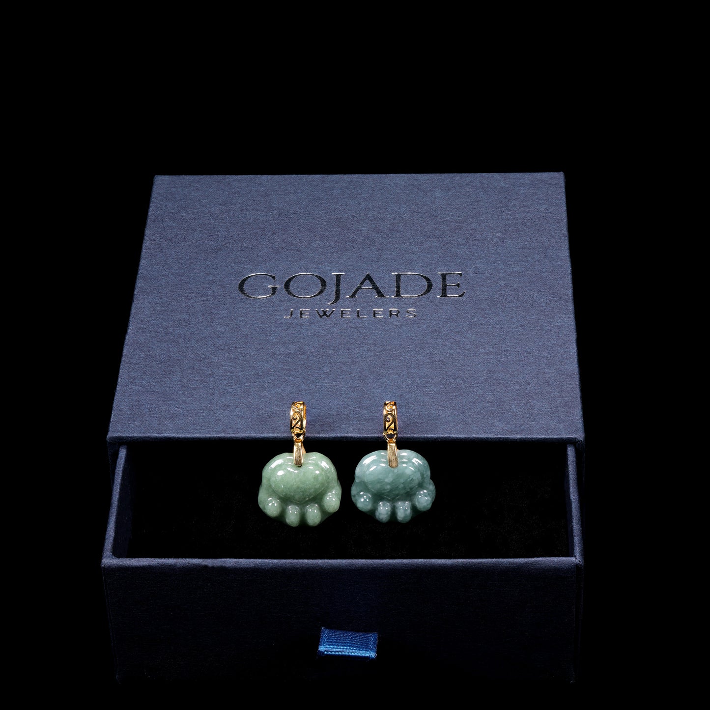 The Bear Head Jadeite 100% Natural Burma Jade Jadeite With Certificated (S925 Silver Buckle) a47