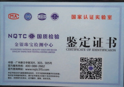 綠色認證 100% 天然 A 翡翠蓮花如意錢幣圓珠項鍊路通 523899 TN