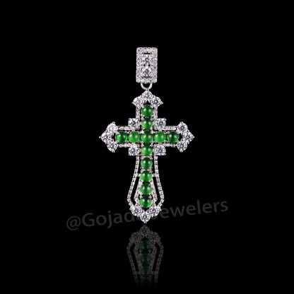 The Green Jadeite 100% Natural Burma Jade Jadeite With Certificated (S925 Silver)