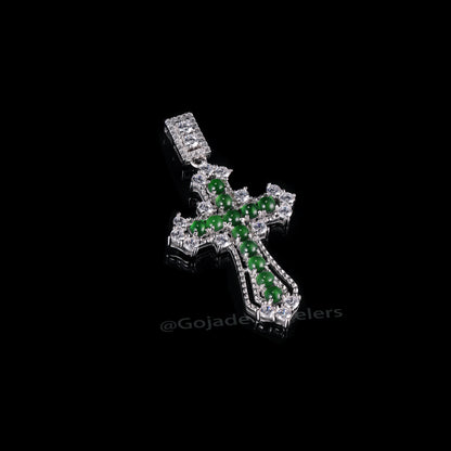 The Green Jadeite 100% Natural Burma Jade Jadeite With Certificated (S925 Silver)