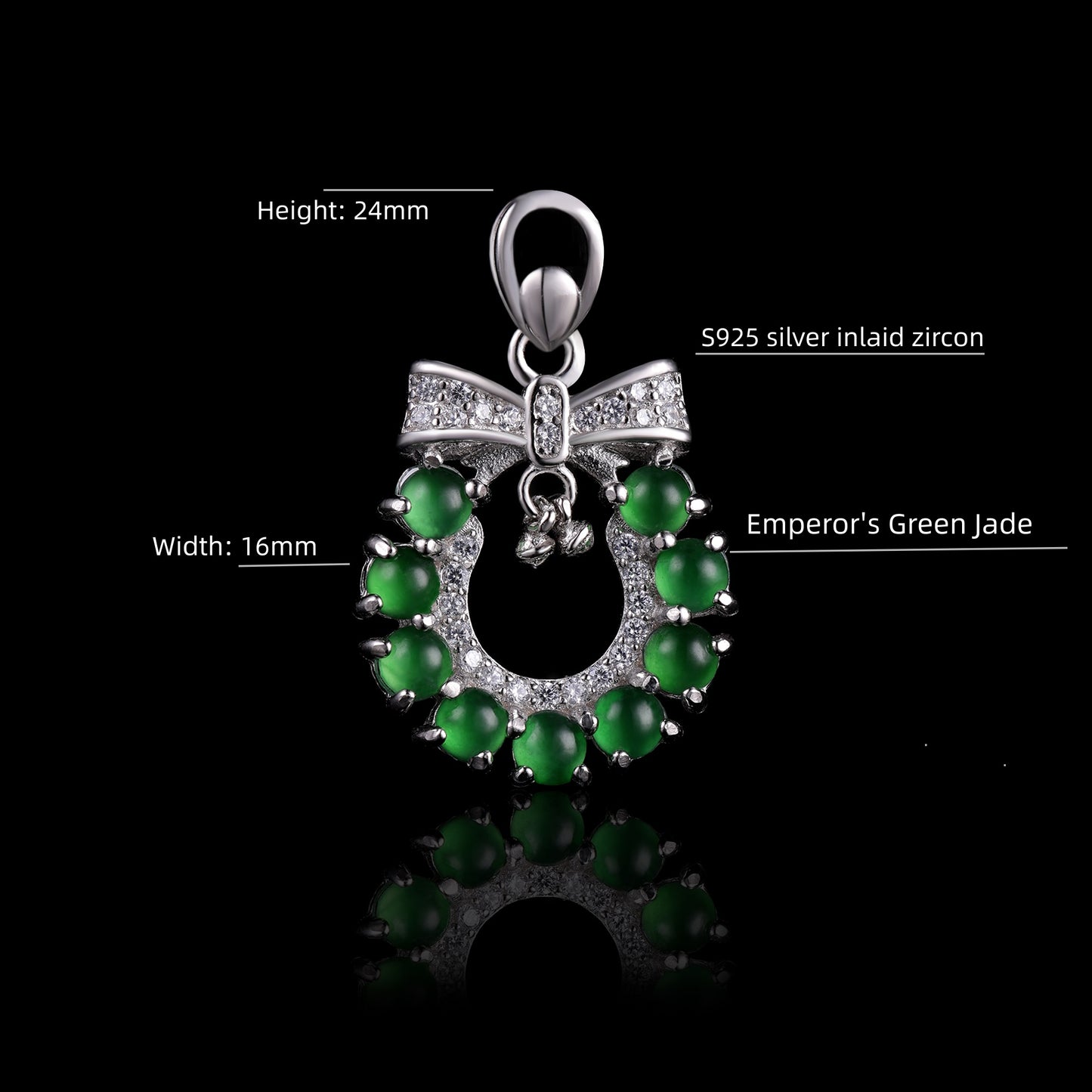 The Green Jadeite 100% Natural Burma Jade Jadeite With Certificated (S925 Silver Buckle)