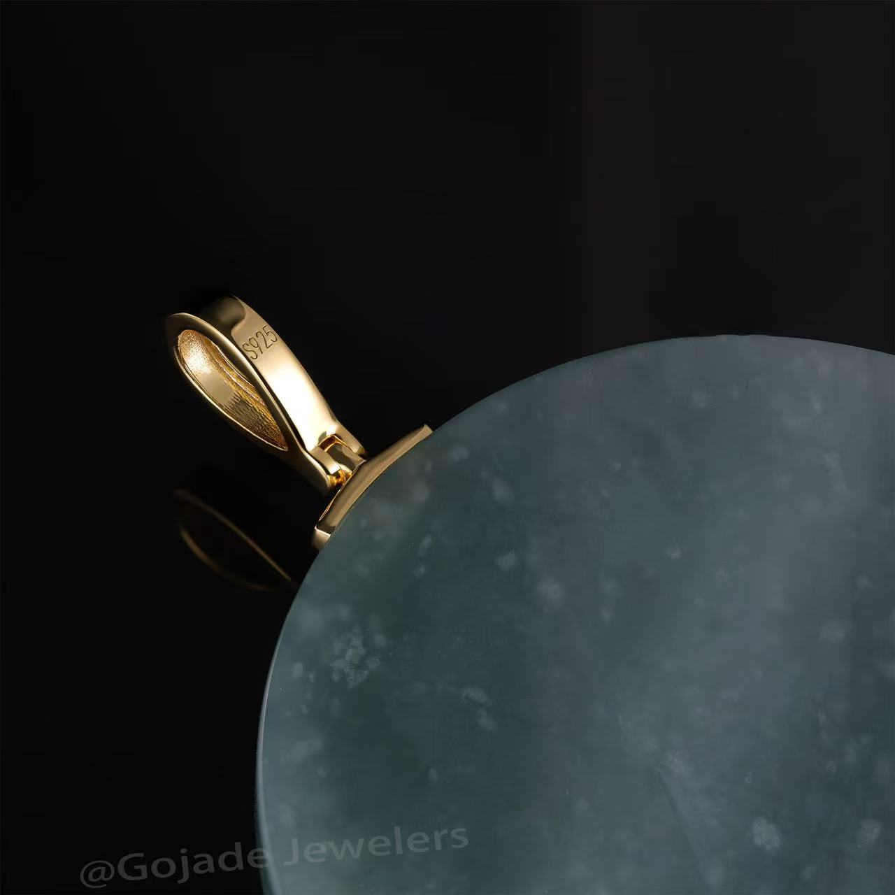 The Mermaid Jadeite 100% Natural Burma Jade Jadeite With Certificated (S925 Silver Buckle)