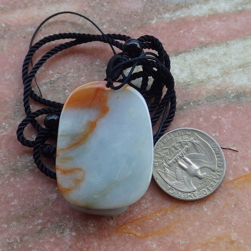 Certified Red 100% Natural A Jade jadeite Pendant Butterfly Flower Necklace 蝴蝶 花开富贵 528979  TN