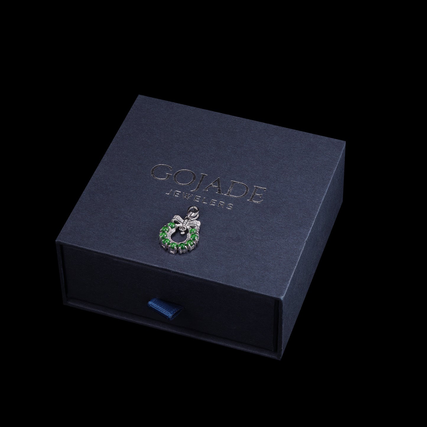 The Green Jadeite 100% Natural Burma Jade Jadeite With Certificated (S925 Silver Buckle)