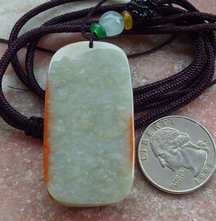 Certified Red Burma 100% Natural A Jade jadeite Pendant Butterfly Flower Necklace 蝴蝶 花开富贵 630436 TN
