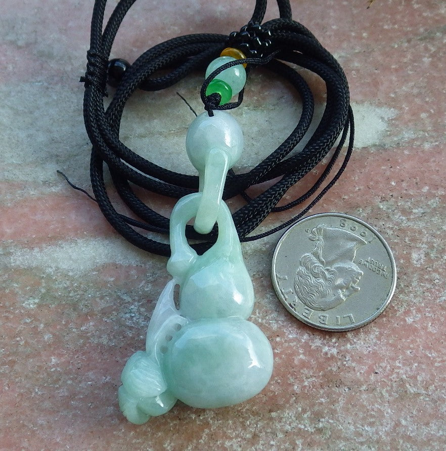 Atestita Verda Pala Lavenda Birmo 100% Natura A Jado-jadeito Pendanta Birdo Fenikso-Kurbo W Ringo 631290 TN