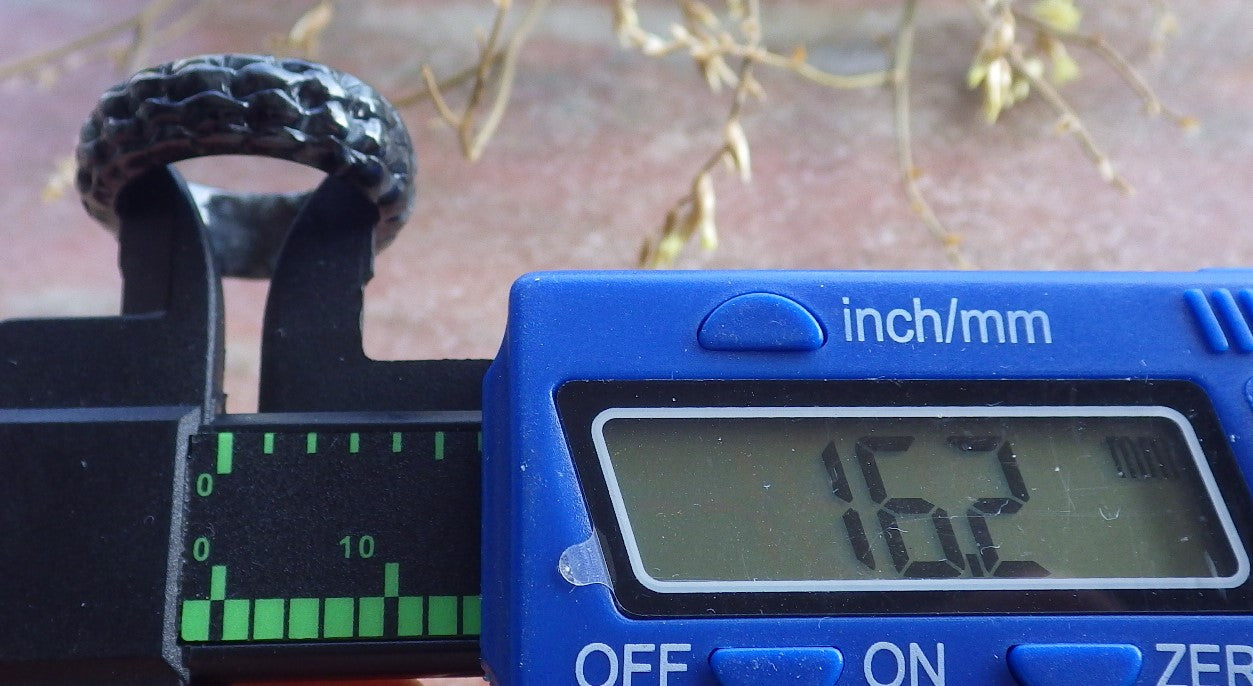 Certified Black Burma 100% Natural A JADE Jadeite Dragon RING USA. 5.25 戒指 650786 TN