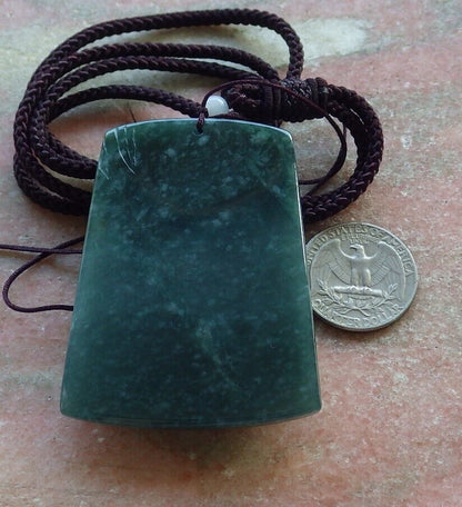 Certified Icy Green Burma 100% Natural A Jade jadeite Pendant Dragon Bead 生意兴隆 574895 TN