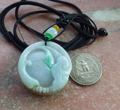 Atestita Verda Flava Birmo 100% Natura A Jadejadeito Penda Strigo Ruyi-Koliero 猫头鹰 632837 TN