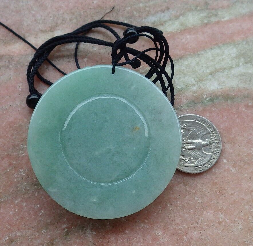 Certified Green 100% Natural A Jade jadeite Pendant Dragon Mouse Rat Bead Necklace 生意兴隆 519966  TN