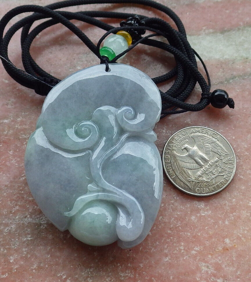 Atestita Verda Pala Lavenda Birmo 100% Natura A Jadejadeito Pengante Strigo Mona Monero Ruyi-Koliero 猫头鹰 632568 TN