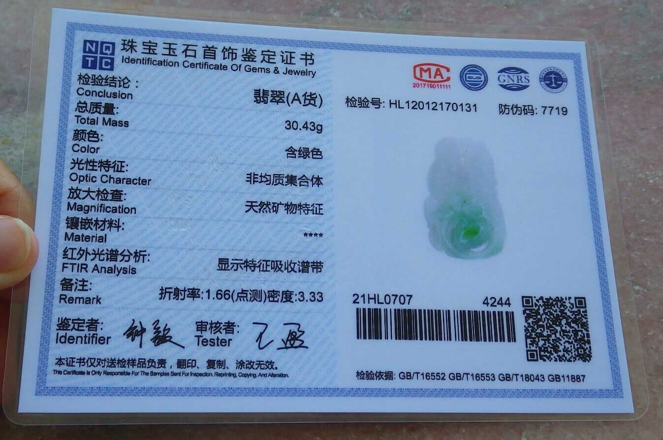 Certified Green 100% Natural A Jade jadeite Pendant Fish Lotus Flower Ruyi Coin Necklace 年年有余  529799   TN