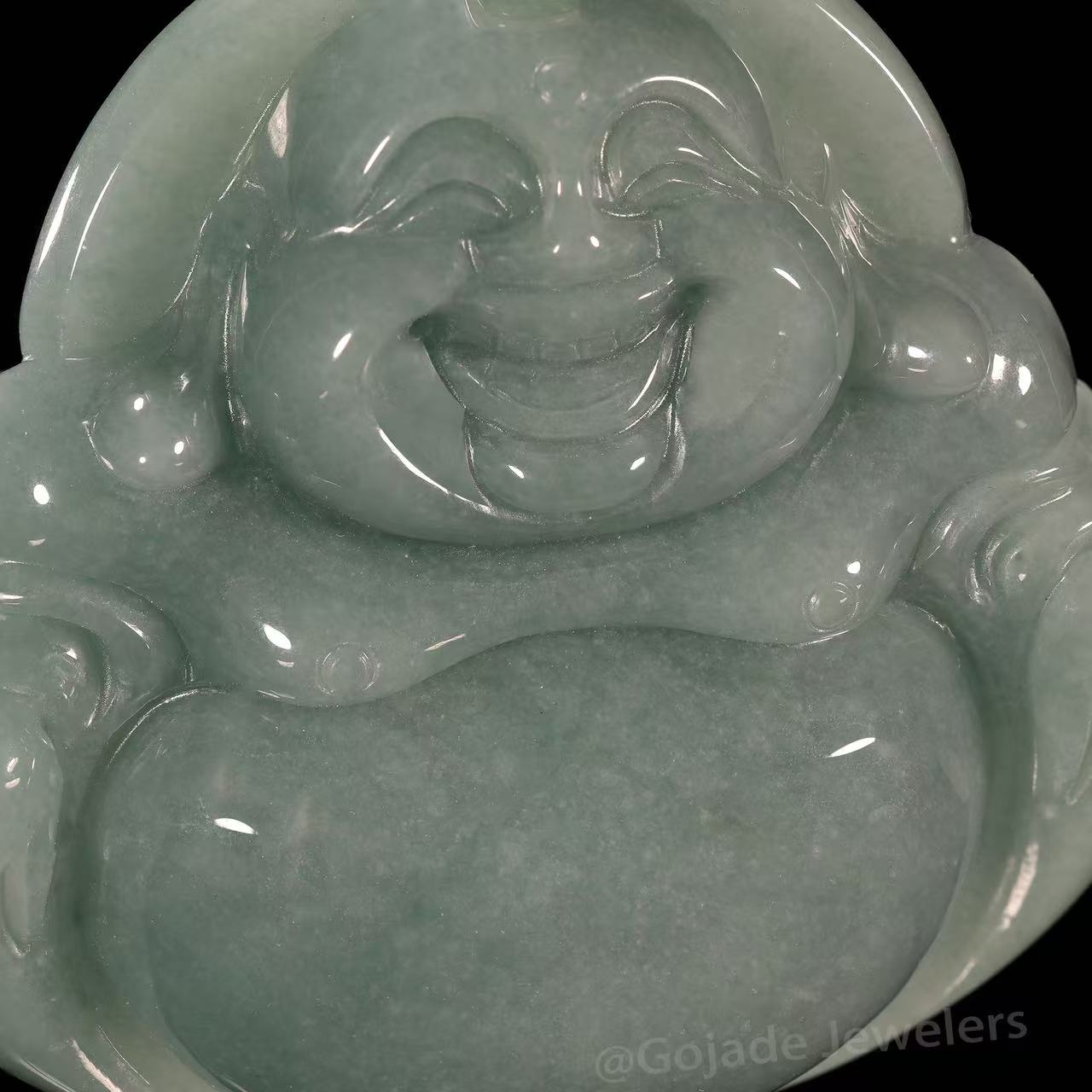 The Buddha Jadeite 100% Natural Burma Jade Jadeite With Certificated