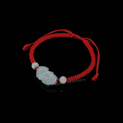 The Pixiu Bracelet 100% Natural Jade Jadeite With Certificated