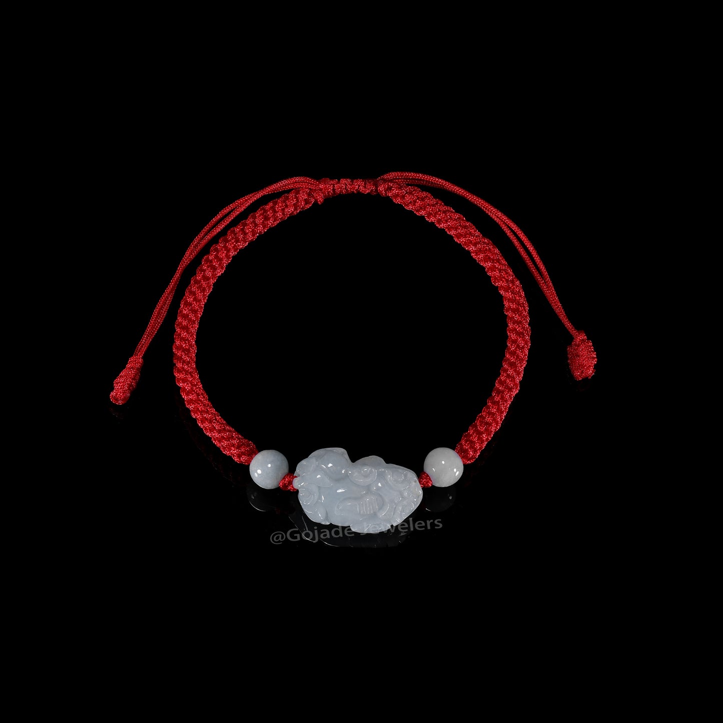 The Pixiu Bracelet 100% Natural Jade Jadeite With Certificated