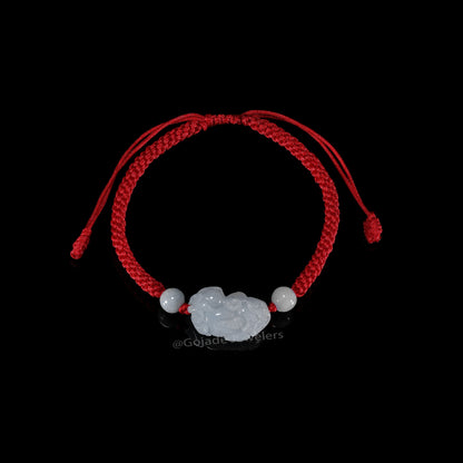 The Pixiu Bracelet 100% Natural Jade Jadeite With Certificated