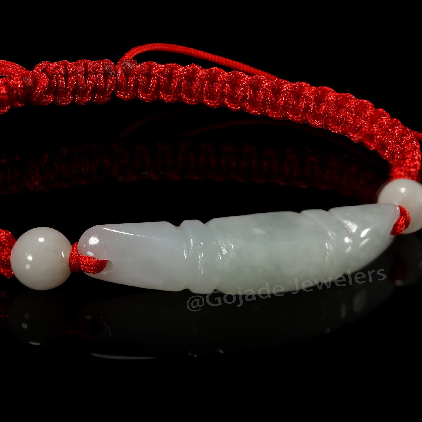 The the lotus root Bracelet 100% Natural Jade Jadeite With Certificated
