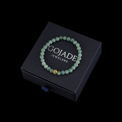 The beads Bracelet 100% Natural Jade Jadeite With Certificated