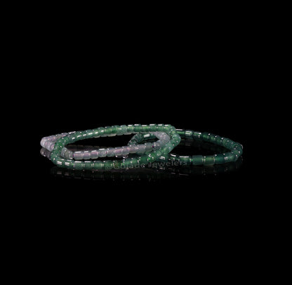 The beads Bracelet 100% Natural Jade Jadeite With Certificated