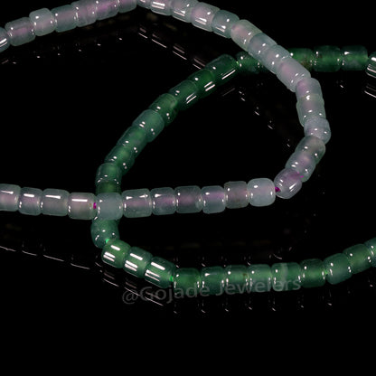 The beads Bracelet 100% Natural Jade Jadeite With Certificated