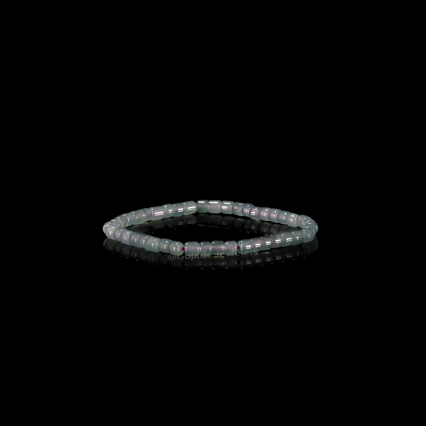 The beads Bracelet 100% Natural Jade Jadeite With Certificated