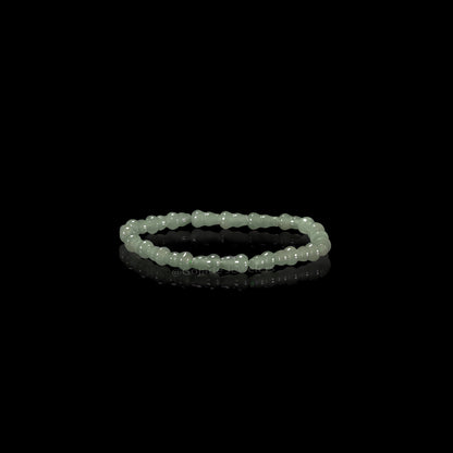 The Calabash beads Bracelet 100% Natural Jade Jadeite With Certificated