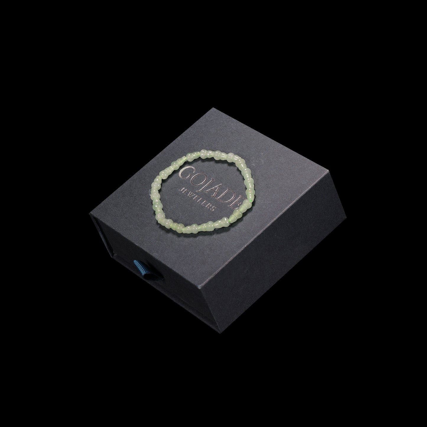 The Calabash beads Bracelet 100% Natural Jade Jadeite With Certificated