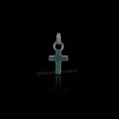 The Cross Ring Pendant Jadeite 100% Natural Burma Jade Jadeite With Certificated