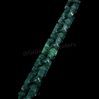 Hermès Fully Carved Bracelet 100% Natural Burma Jade Jadeite