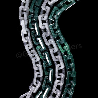 Hermès Fully Carved Bracelet 100% Natural Burma Jade Jadeite