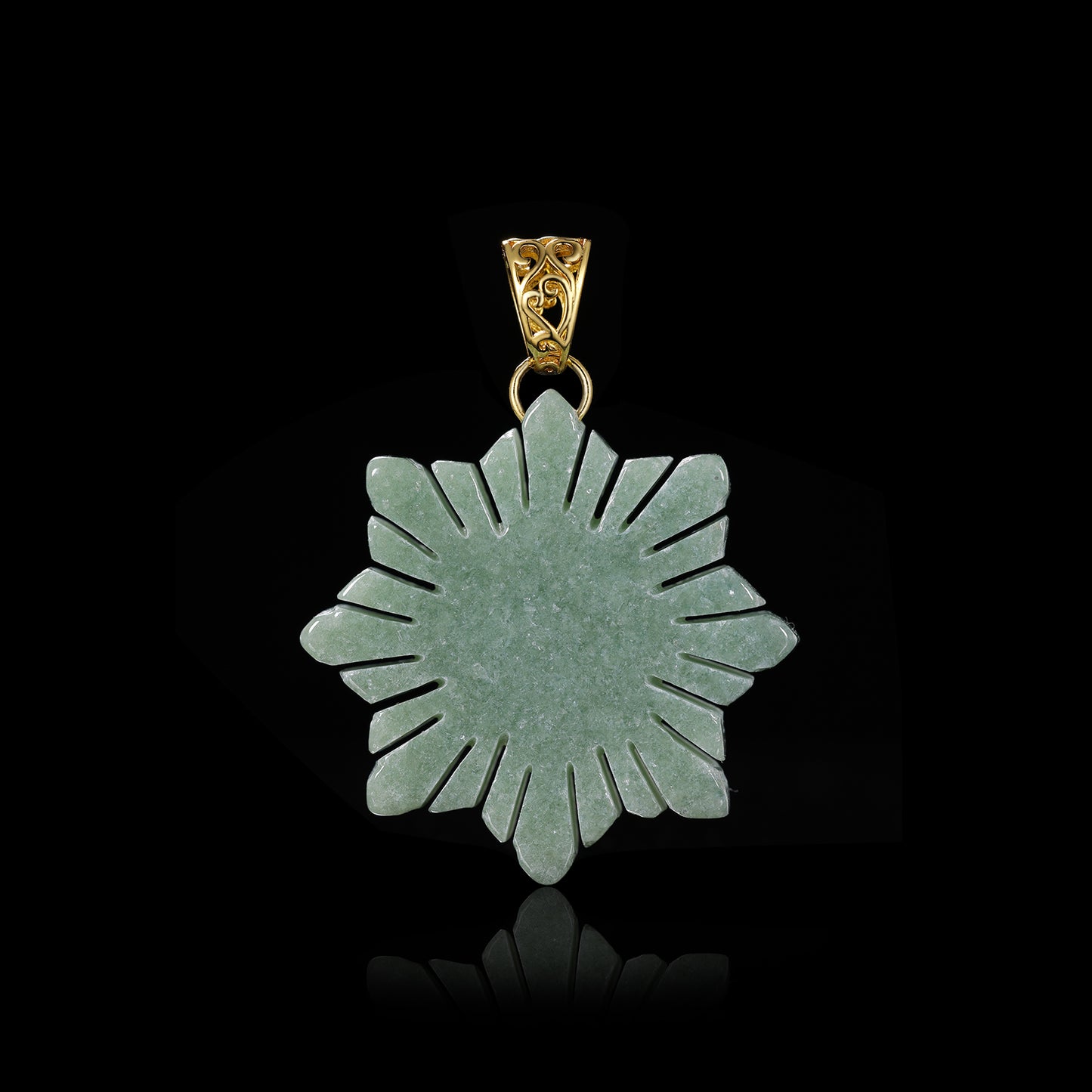 The Sun Jadeite (Gold plated buckle)