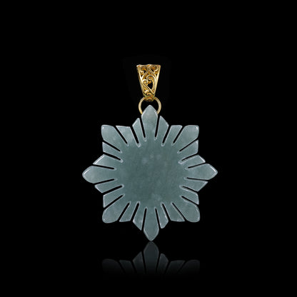 The Sun Jadeite (Gold plated buckle)