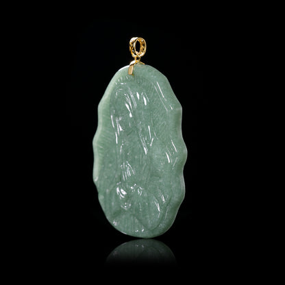 The Virgin Mary Jadeite (S925 Silver Buckle)