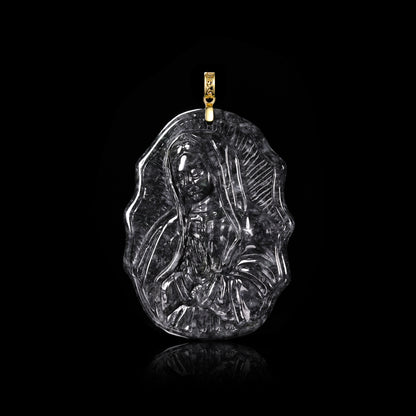 The Virgin Mary Jadeite (S925 Silver Buckle)