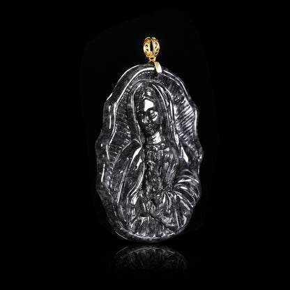 The Virgin Mary Jadeite (S925 Silver Buckle)