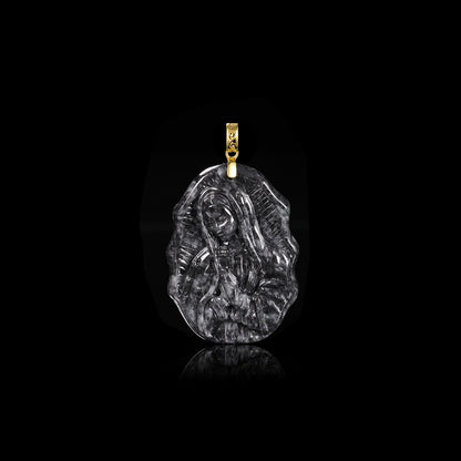 The Virgin Mary Jadeite (S925 Silver Buckle)