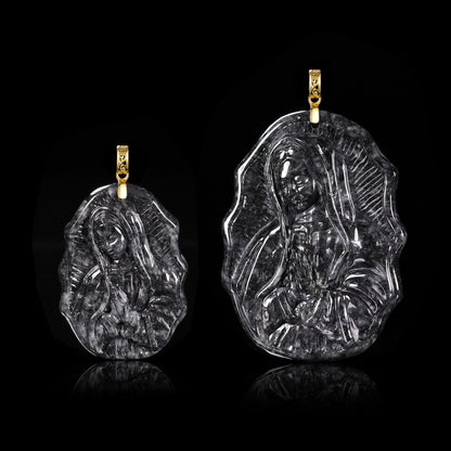 The Virgin Mary Jadeite (S925 Silver Buckle)