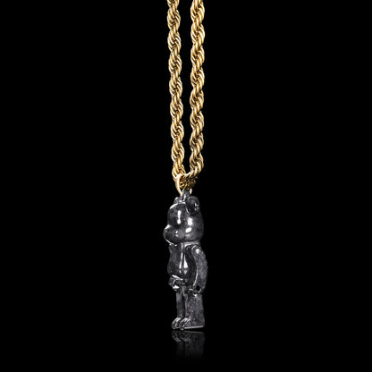 Violent Bear Jadeite (S925 Silver Buckle)
